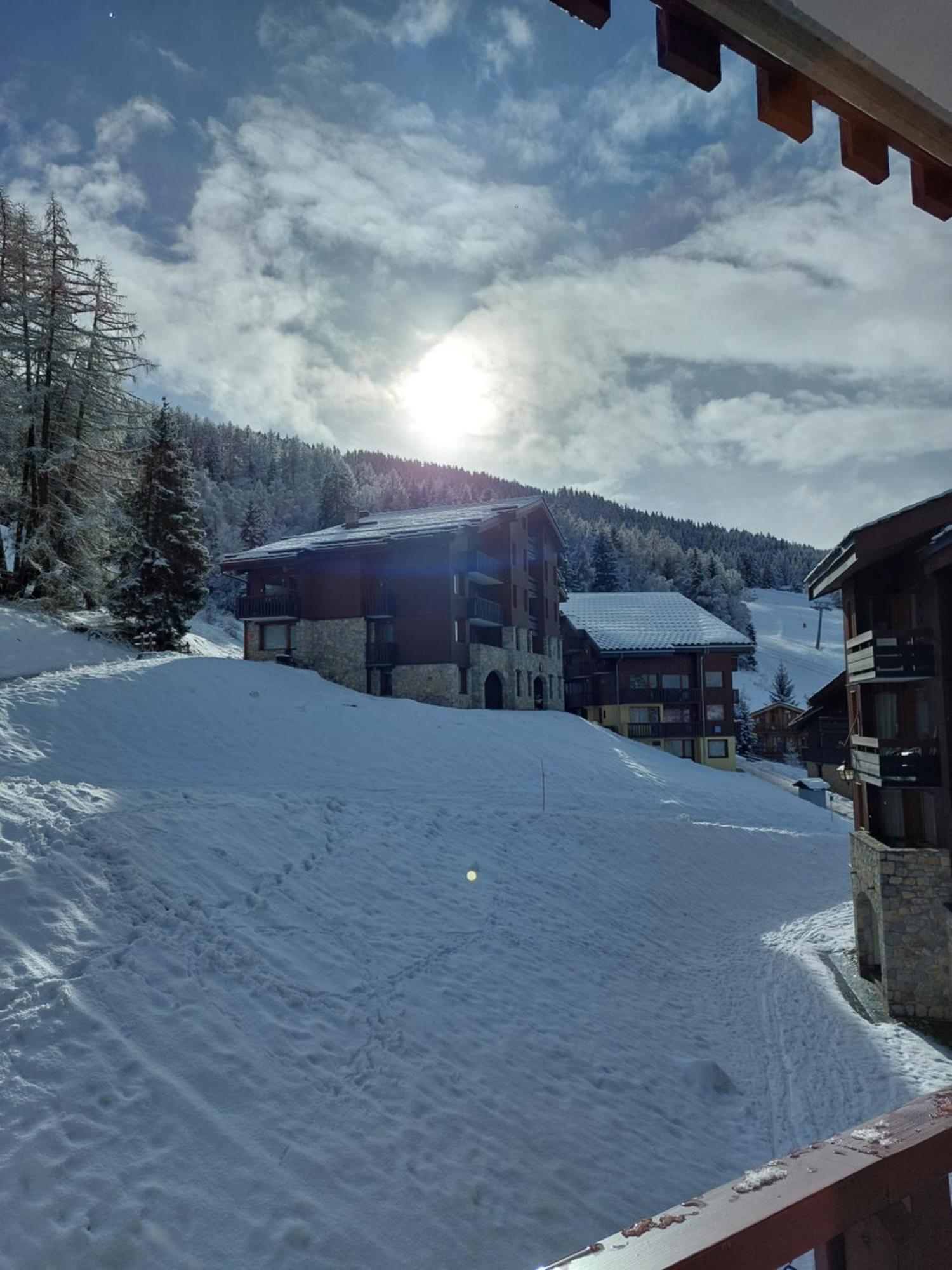 La Plagne Les Coches Studio Divisible Ensoleille מראה חיצוני תמונה